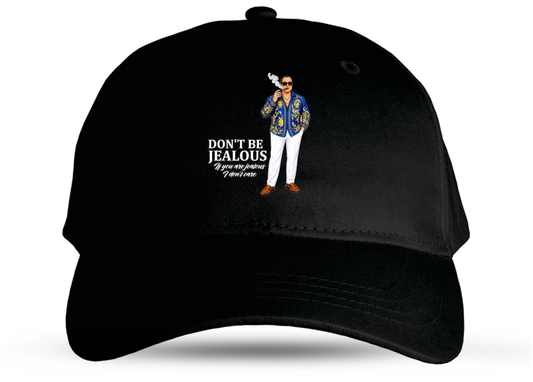 CIGAR MAN BL CAP BLACK