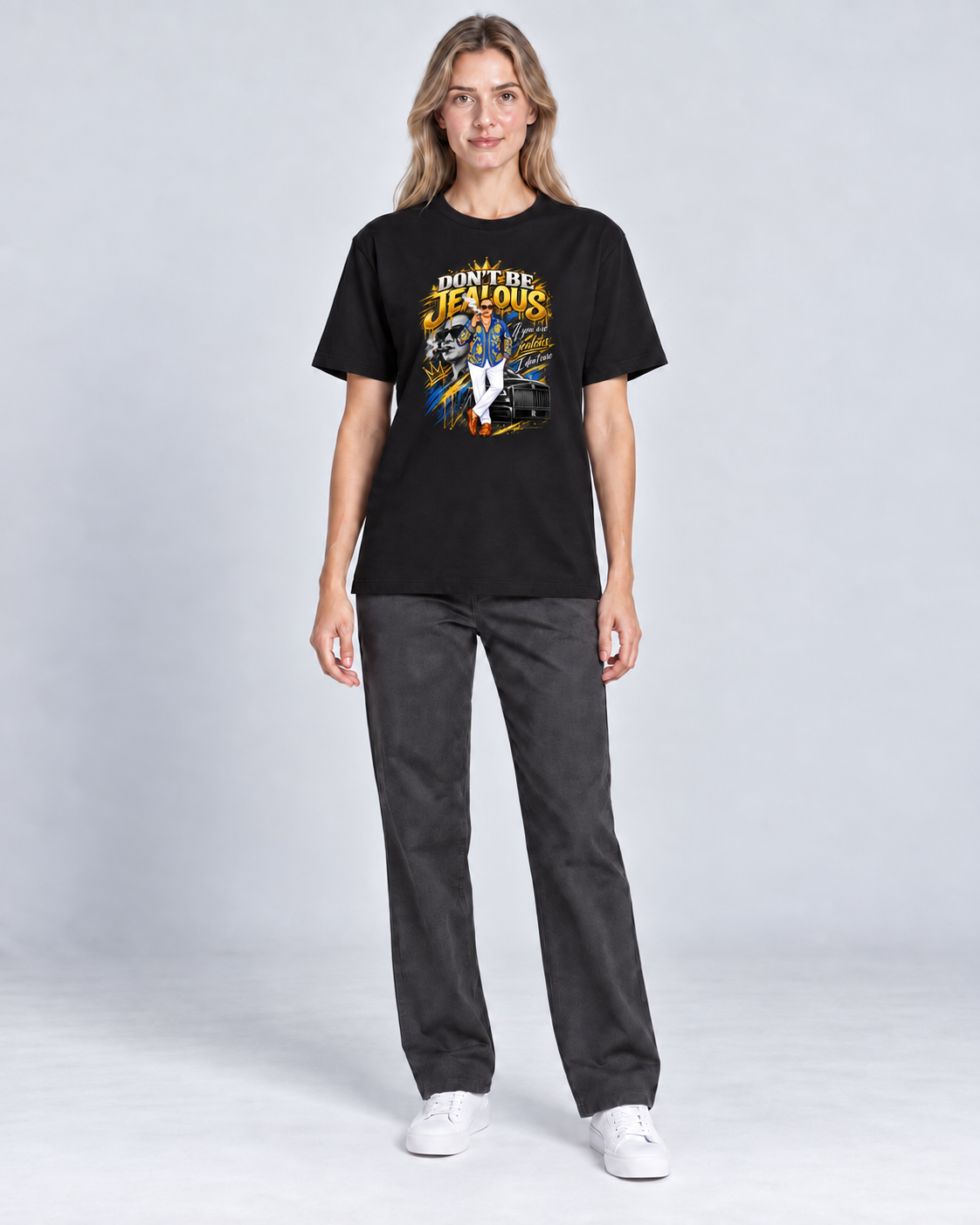 ROLLS ART TEE BLACK