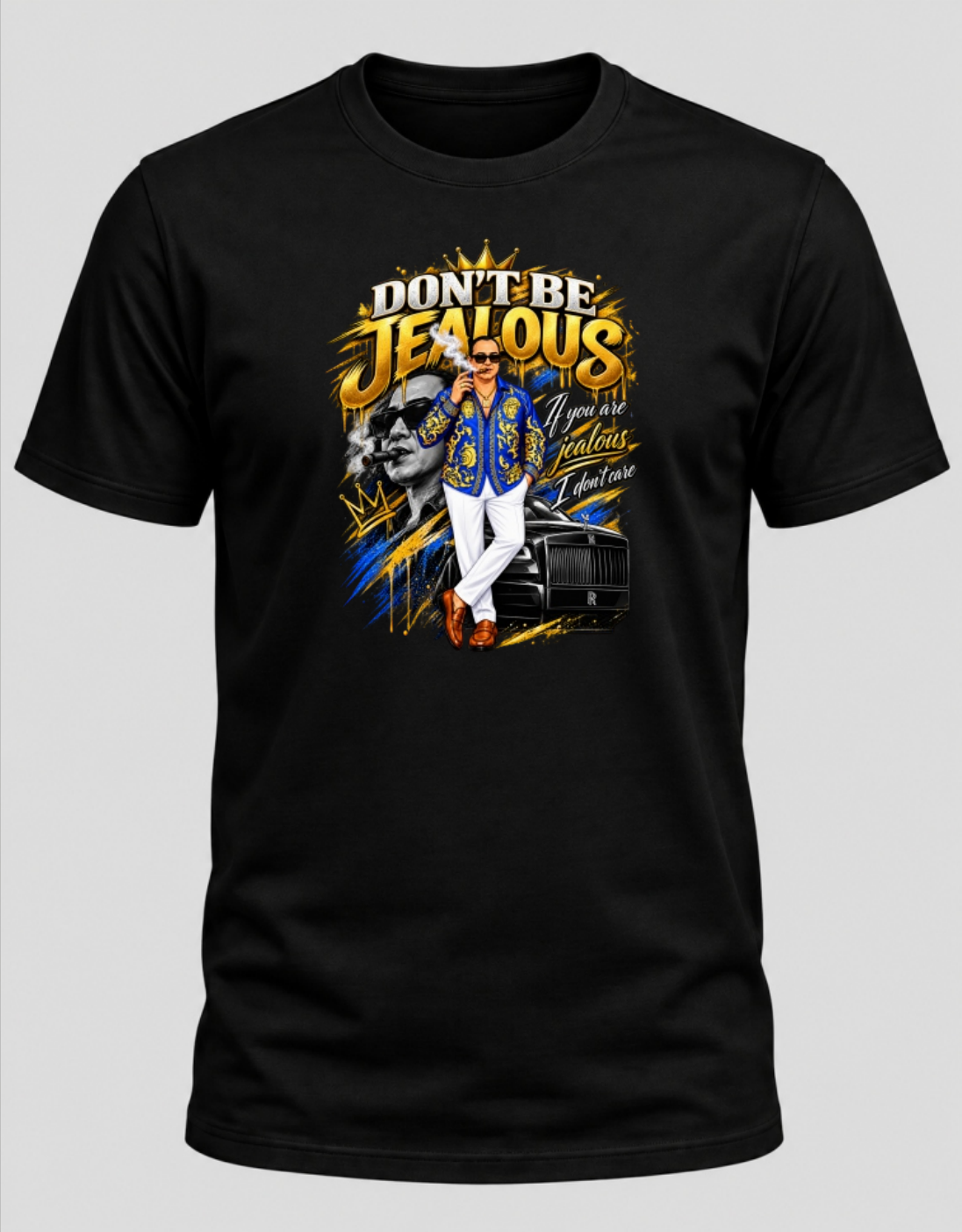 ROLLS ART TEE BLACK