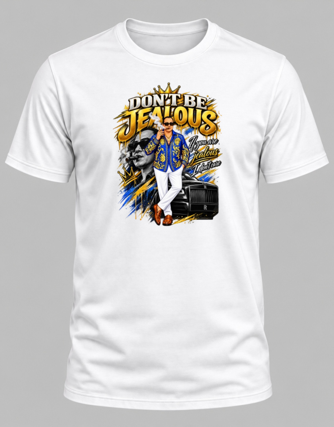 ROLLS ART TEE WHITE